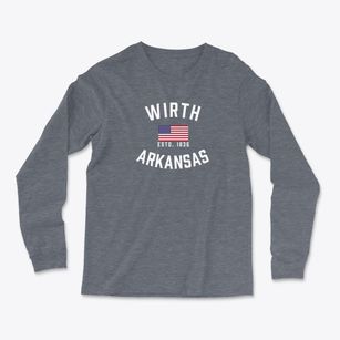 Wirth Arkansas Patriot Light Soft Long Sleeve T-Shirt