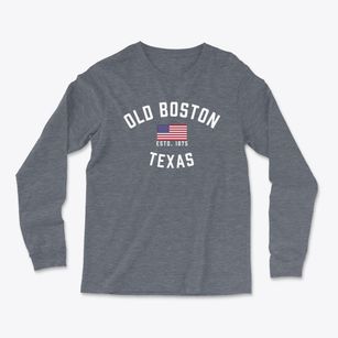 Old Boston Texas Patriot Light Soft Long Sleeve T-Shirt