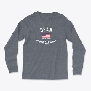 Dean North Carolina Patriot Light Soft Long Sleeve T-Shirt