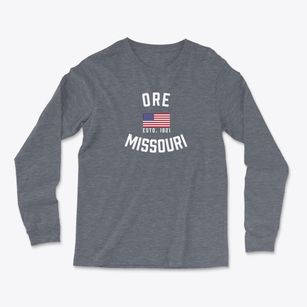 Ore Missouri Patriot Light Soft Long Sleeve T-Shirt