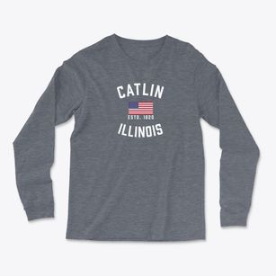 Catlin Illinois Patriot Light Soft Long Sleeve T-Shirt