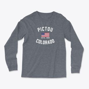 Pictou Colorado Patriot Light Soft Long Sleeve T-Shirt