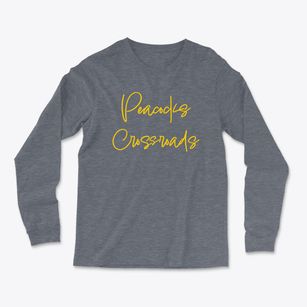 Peacocks Crossroads North Carolina Freestyle Light Soft Long Sleeve T-Shirt