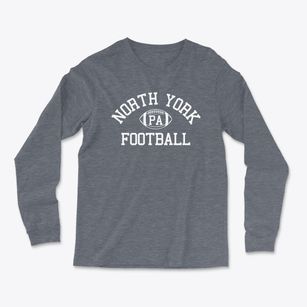 North York Pennsylvania Football Light Soft Long Sleeve T-Shirt