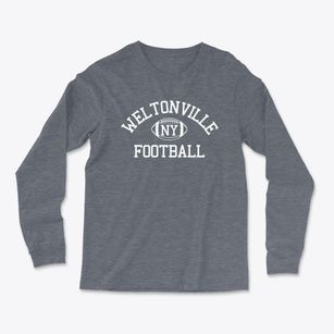 Weltonville New York Football Light Soft Long Sleeve T-Shirt
