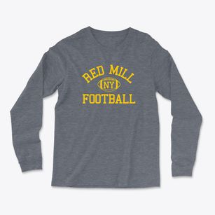 Red Mill New York Football Light Soft Long Sleeve T-Shirt