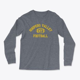 Hoopers Valley New York Football Light Soft Long Sleeve T-Shirt