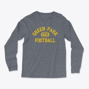 Green Park Missouri Football Light Soft Long Sleeve T-Shirt