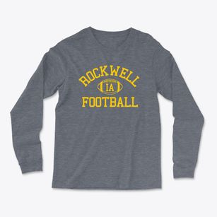 Rockwell Iowa Football Light Soft Long Sleeve T-Shirt