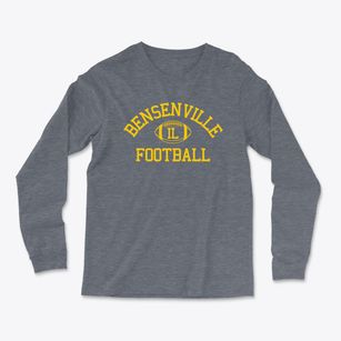 Bensenville Illinois Football Light Soft Long Sleeve T-Shirt