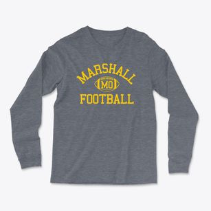 Marshall Missouri Football Light Soft Long Sleeve T-Shirt