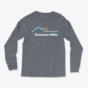 Fountain Mills Maryland Mountain View Light Soft Long Sleeve T-Shirt