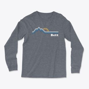 Bett Mississippi Mountain View Light Soft Long Sleeve T-Shirt