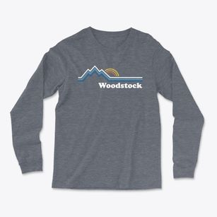 Woodstock Maryland Mountain View Light Soft Long Sleeve T-Shirt