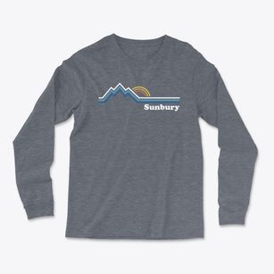 Sunbury Pennsylvania Mountain View Light Soft Long Sleeve T-Shirt