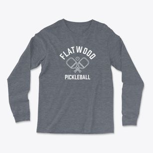 Flatwood Missouri Pickleball Light Soft Long Sleeve T-Shirt