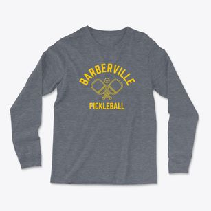 Barberville New York Pickleball Light Soft Long Sleeve T-Shirt