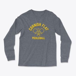 Cornish Flat New Hampshire Pickleball Light Soft Long Sleeve T-Shirt