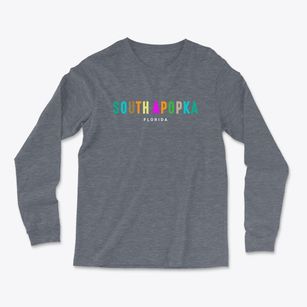 South Apopka Florida Color Pop Light Soft Long Sleeve T-Shirt
