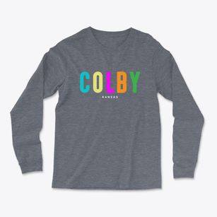 Colby Kansas Color Pop Light Soft Long Sleeve T-Shirt