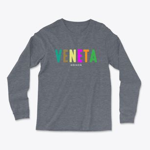 Veneta Oregon Color Pop Light Soft Long Sleeve T-Shirt