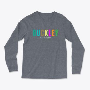 Buckley Washington Color Pop Light Soft Long Sleeve T-Shirt