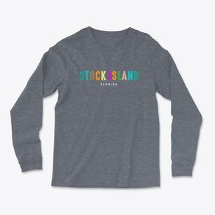 Stock Island Florida Color Pop Light Soft Long Sleeve T-Shirt