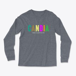 Candia New Hampshire Color Pop Light Soft Long Sleeve T-Shirt