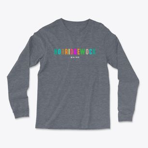 Norridgewock Maine Color Pop Light Soft Long Sleeve T-Shirt