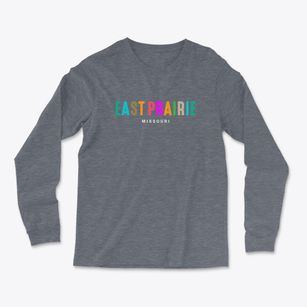 East Prairie Missouri Color Pop Light Soft Long Sleeve T-Shirt