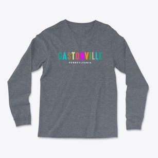 Gastonville Pennsylvania Color Pop Light Soft Long Sleeve T-Shirt