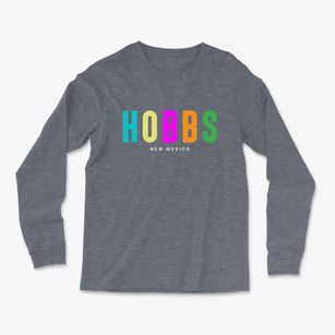 Hobbs New Mexico Color Pop Light Soft Long Sleeve T-Shirt