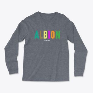 Albion Maine Color Pop Light Soft Long Sleeve T-Shirt