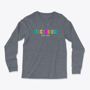Stockbridge New York Color Pop Light Soft Long Sleeve T-Shirt