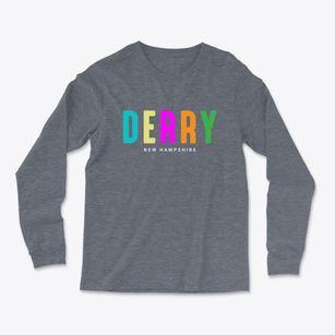 Derry New Hampshire Color Pop Light Soft Long Sleeve T-Shirt