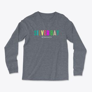 Silver Bay Minnesota Color Pop Light Soft Long Sleeve T-Shirt