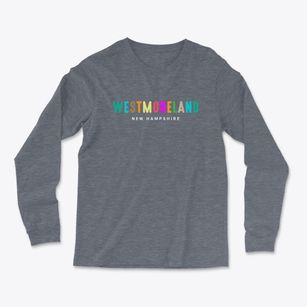 Westmoreland New Hampshire Color Pop Light Soft Long Sleeve T-Shirt
