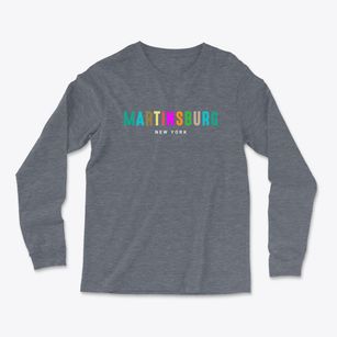 Martinsburg New York Color Pop Light Soft Long Sleeve T-Shirt