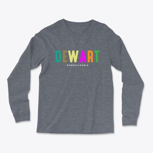 Dewart Pennsylvania Color Pop Light Soft Long Sleeve T-Shirt