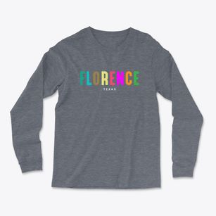 Florence Texas Color Pop Light Soft Long Sleeve T-Shirt