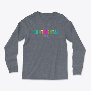 Continental Ohio Color Pop Light Soft Long Sleeve T-Shirt