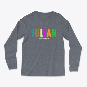 Julian California Color Pop Light Soft Long Sleeve T-Shirt