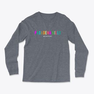 Pasadena Hills Missouri Color Pop Light Soft Long Sleeve T-Shirt