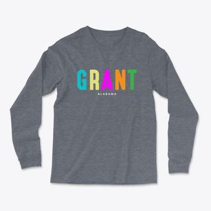 Grant Alabama Color Pop Light Soft Long Sleeve T-Shirt