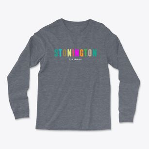Stonington Illinois Color Pop Light Soft Long Sleeve T-Shirt
