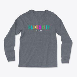 Haines City Florida Color Pop Light Soft Long Sleeve T-Shirt