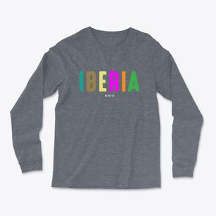 Iberia Ohio Color Pop Light Soft Long Sleeve T-Shirt
