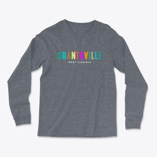Grantsville West Virginia Color Pop Light Soft Long Sleeve T-Shirt