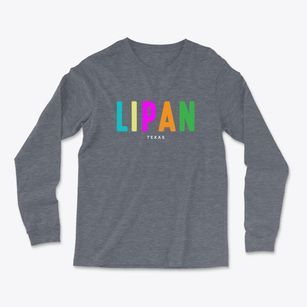 Lipan Texas Color Pop Light Soft Long Sleeve T-Shirt
