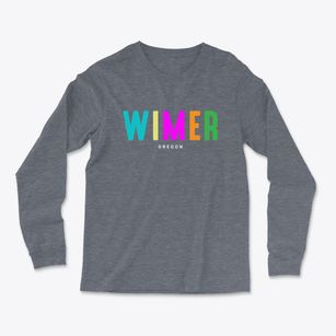 Wimer Oregon Color Pop Light Soft Long Sleeve T-Shirt